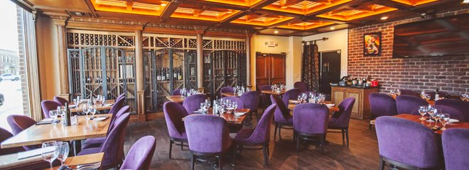 Private dining room at Benvenuti's